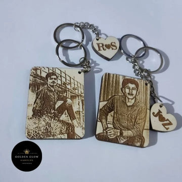 CUSTOMIZED WOODEN KEYCHAIN'S