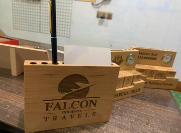 VISITING CARD HOLDER WITH OFFICE NAME